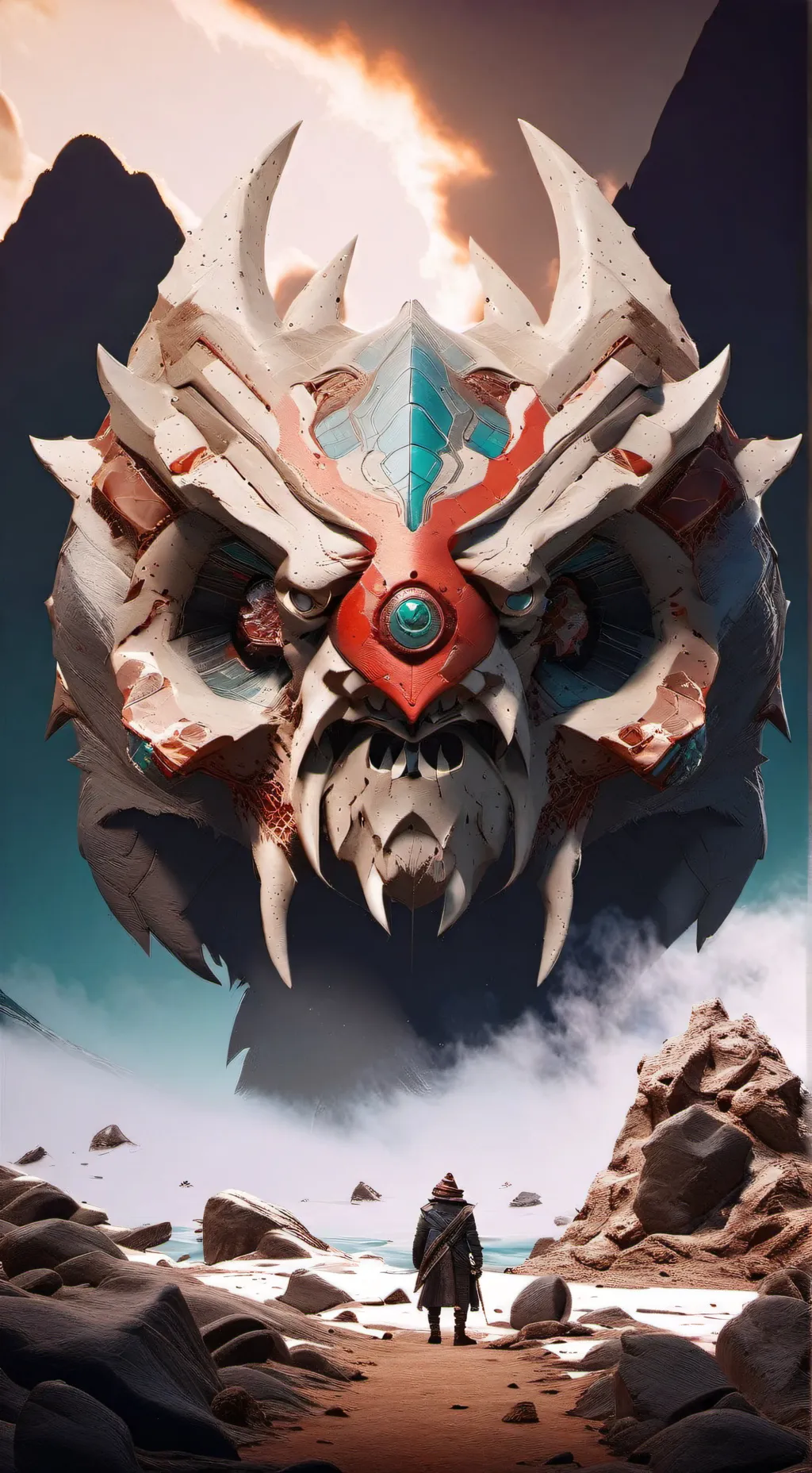 ai character: rock lobster meme background