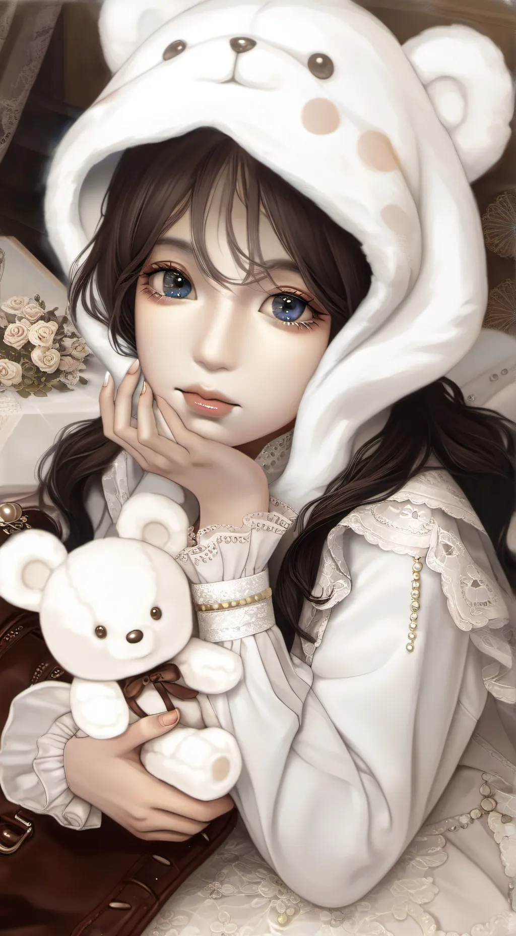 ai character: Naya background