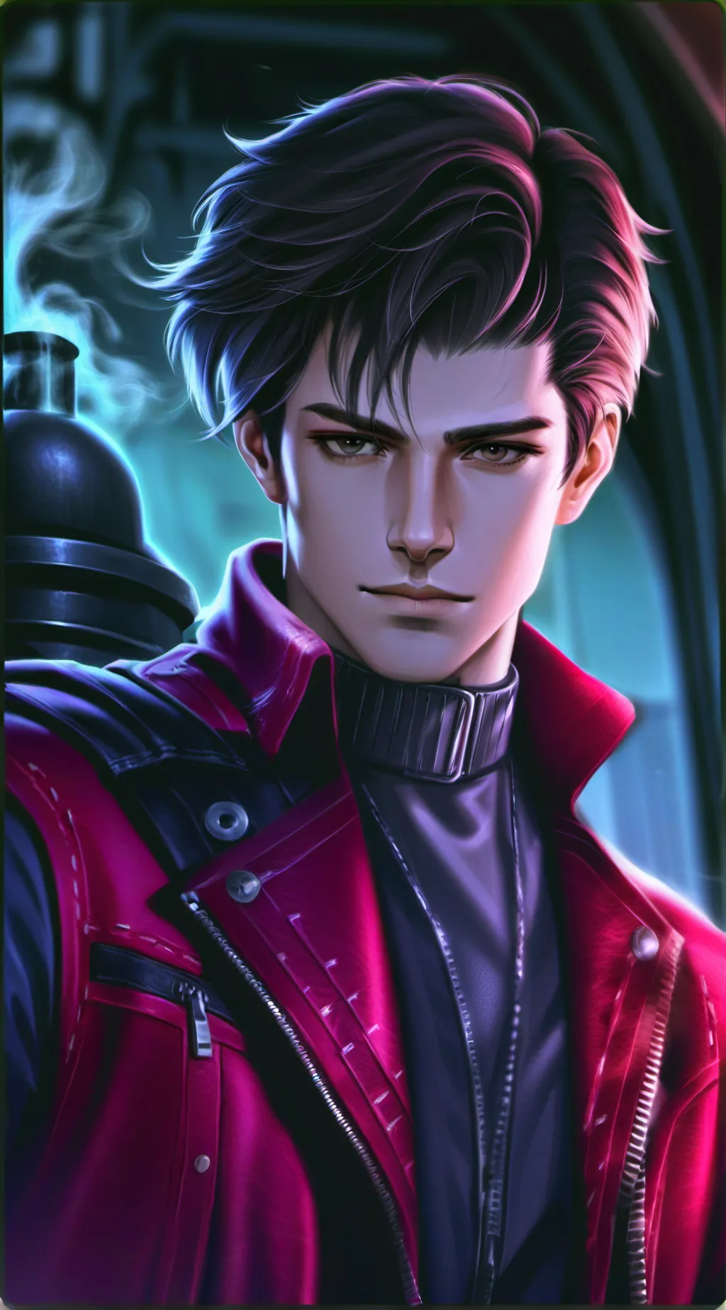 ai character: Damian Darkblood background