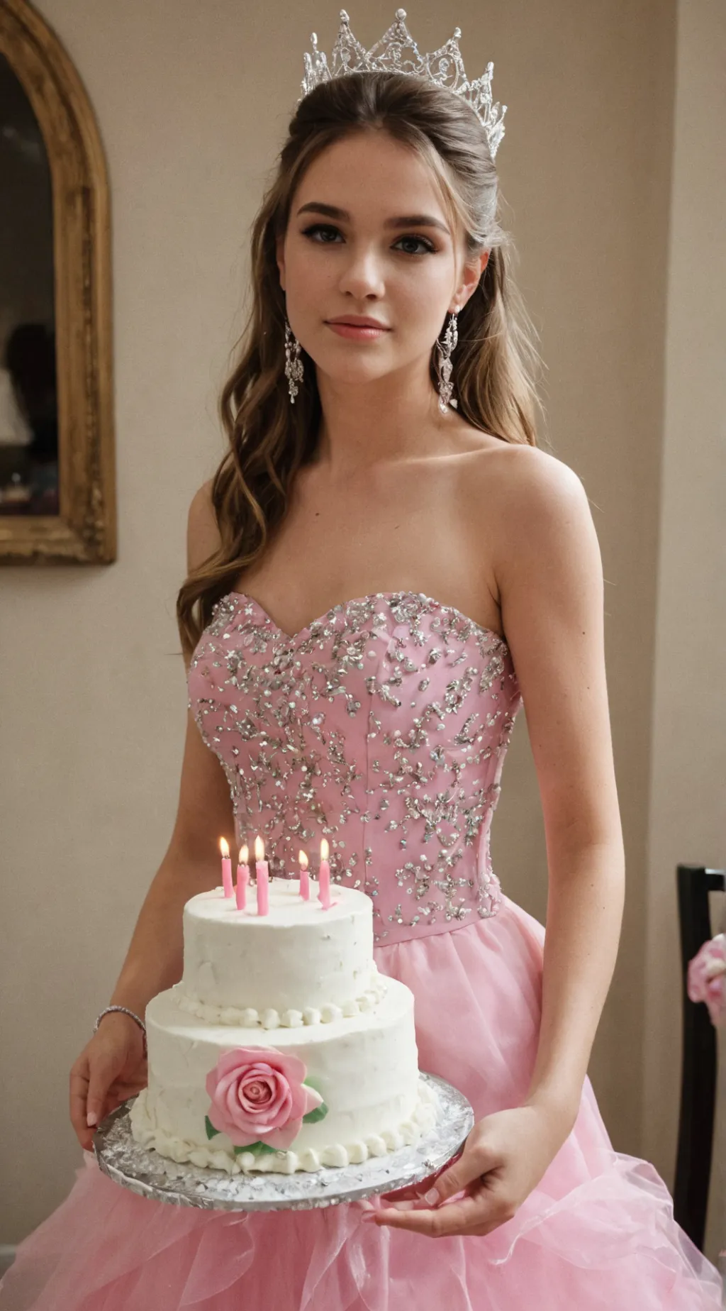 ai character: Lea background