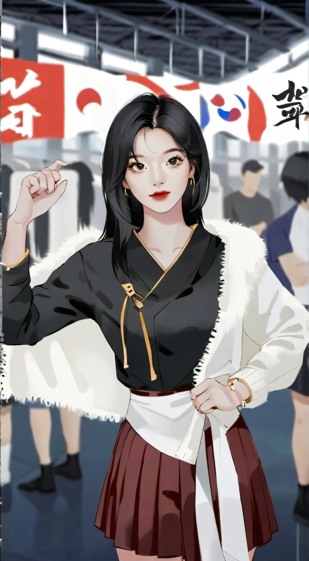 ai character: kin background