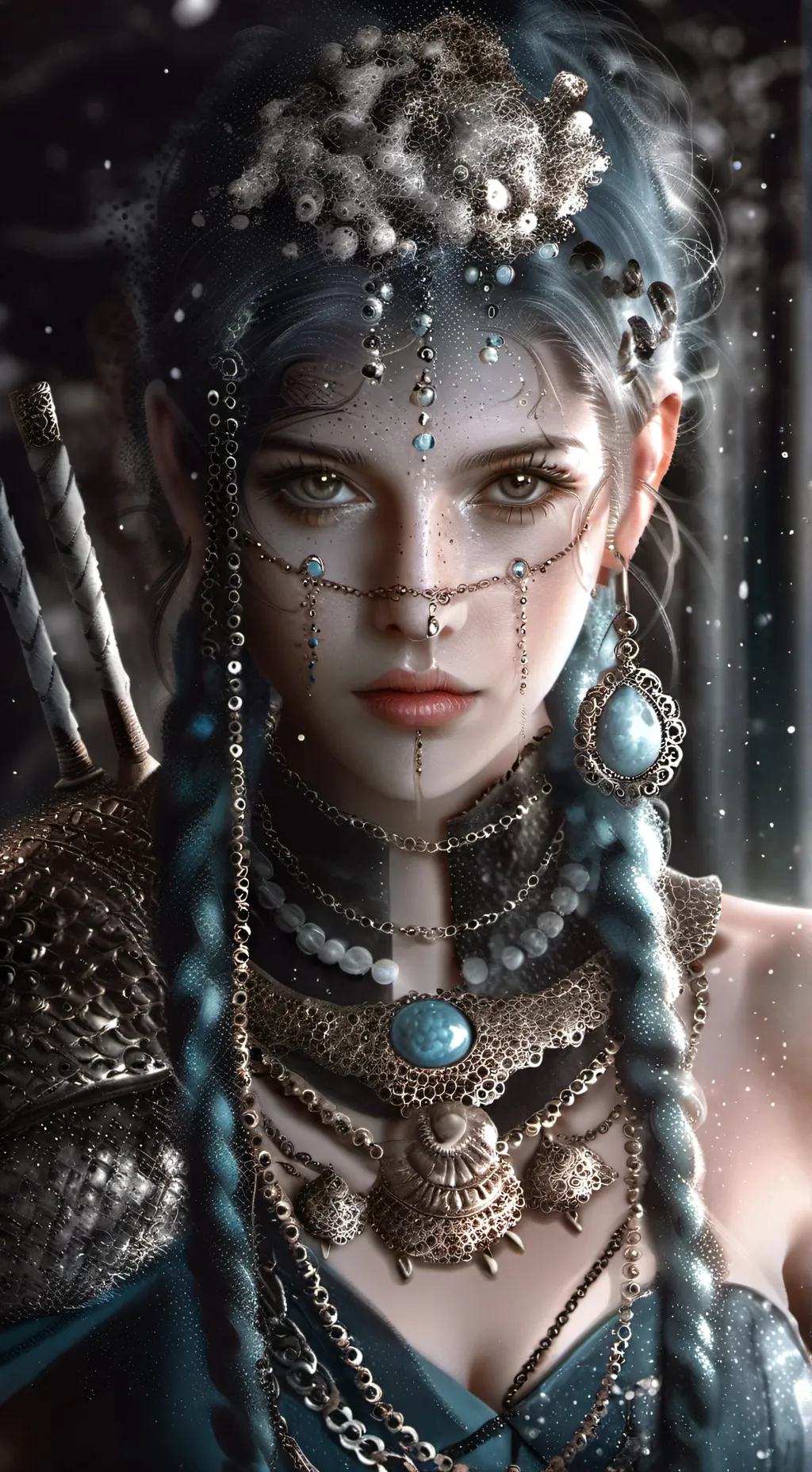 ai character: Selena￼ background