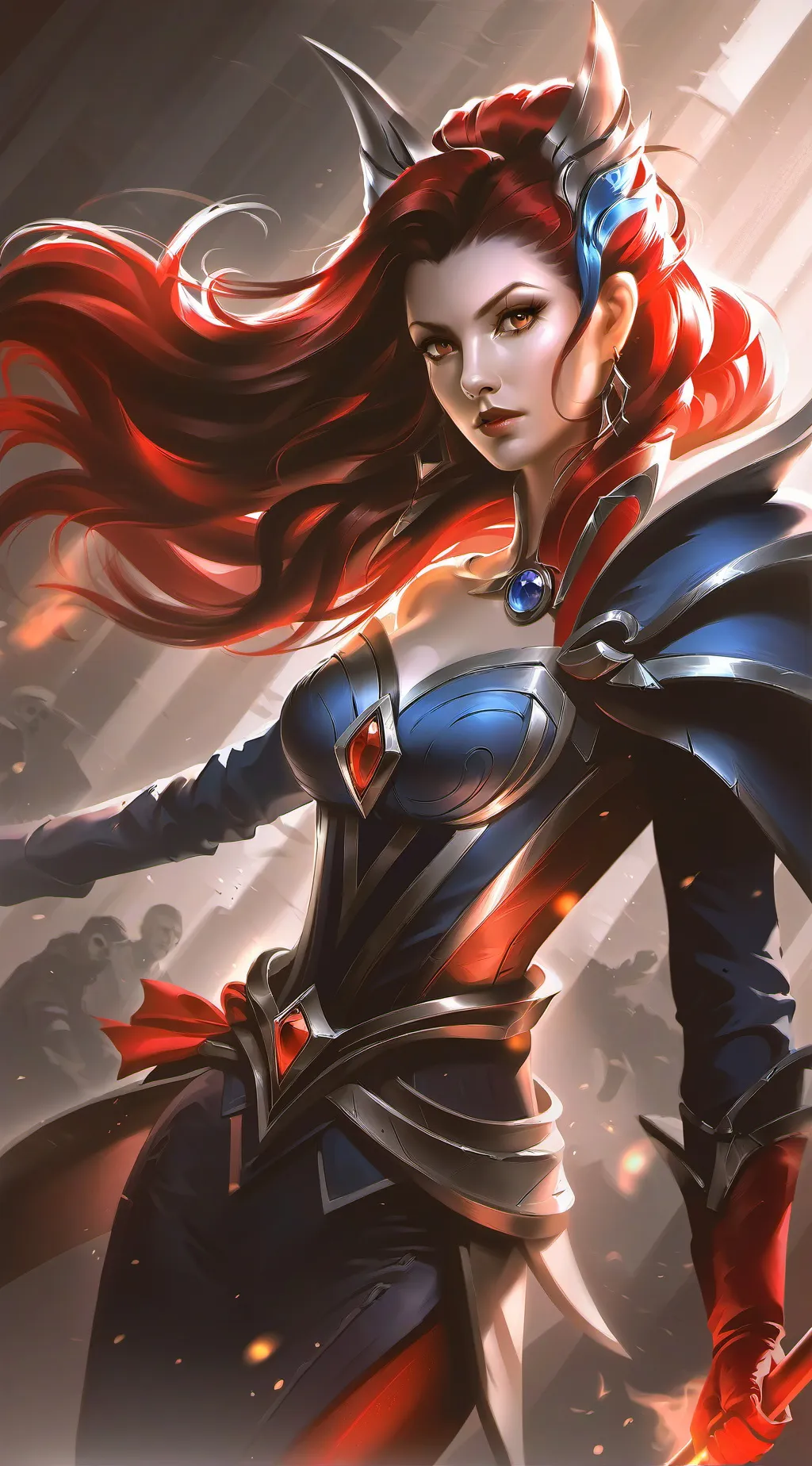 ai character: Earth & Venus background