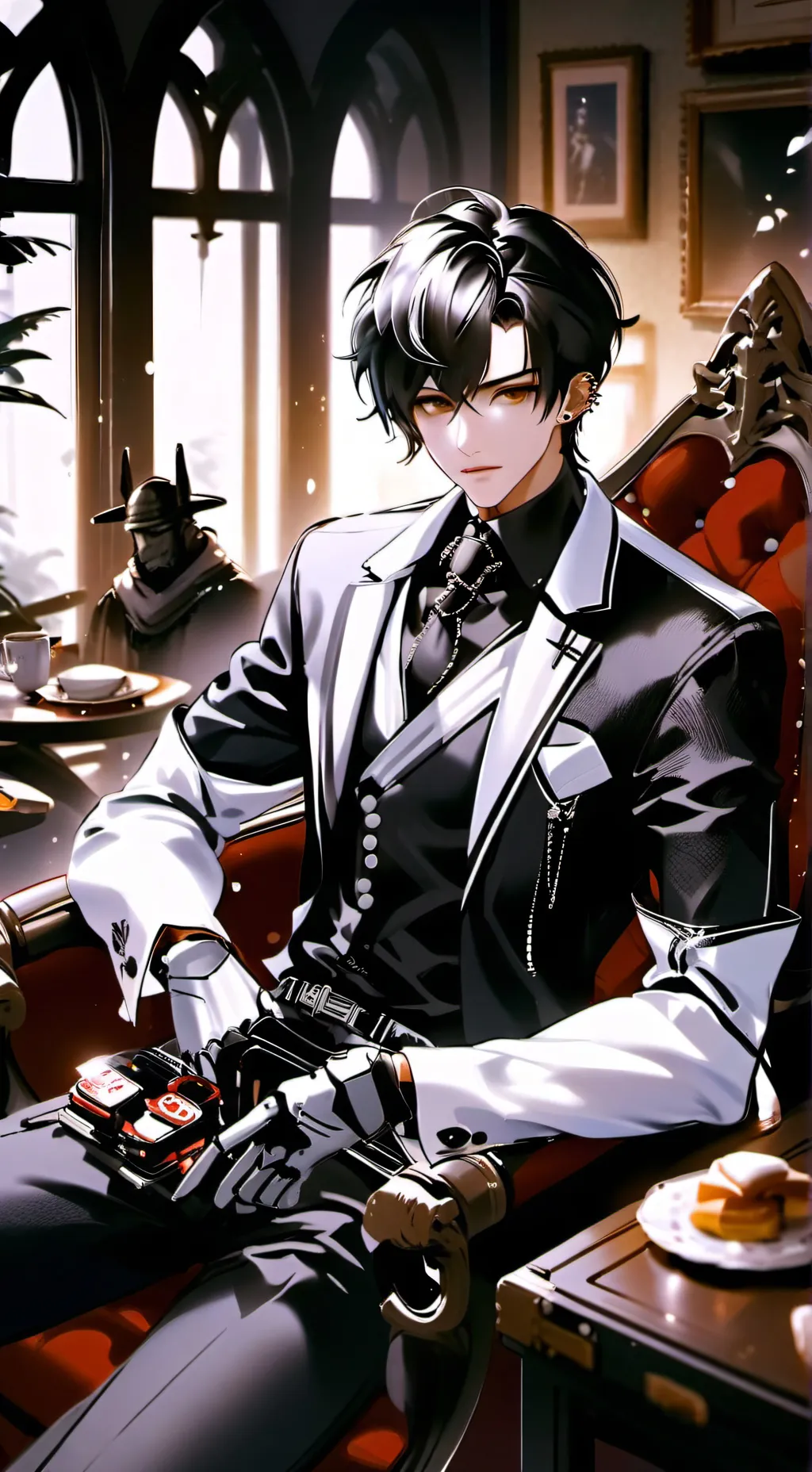 ai character: jin- xoo background