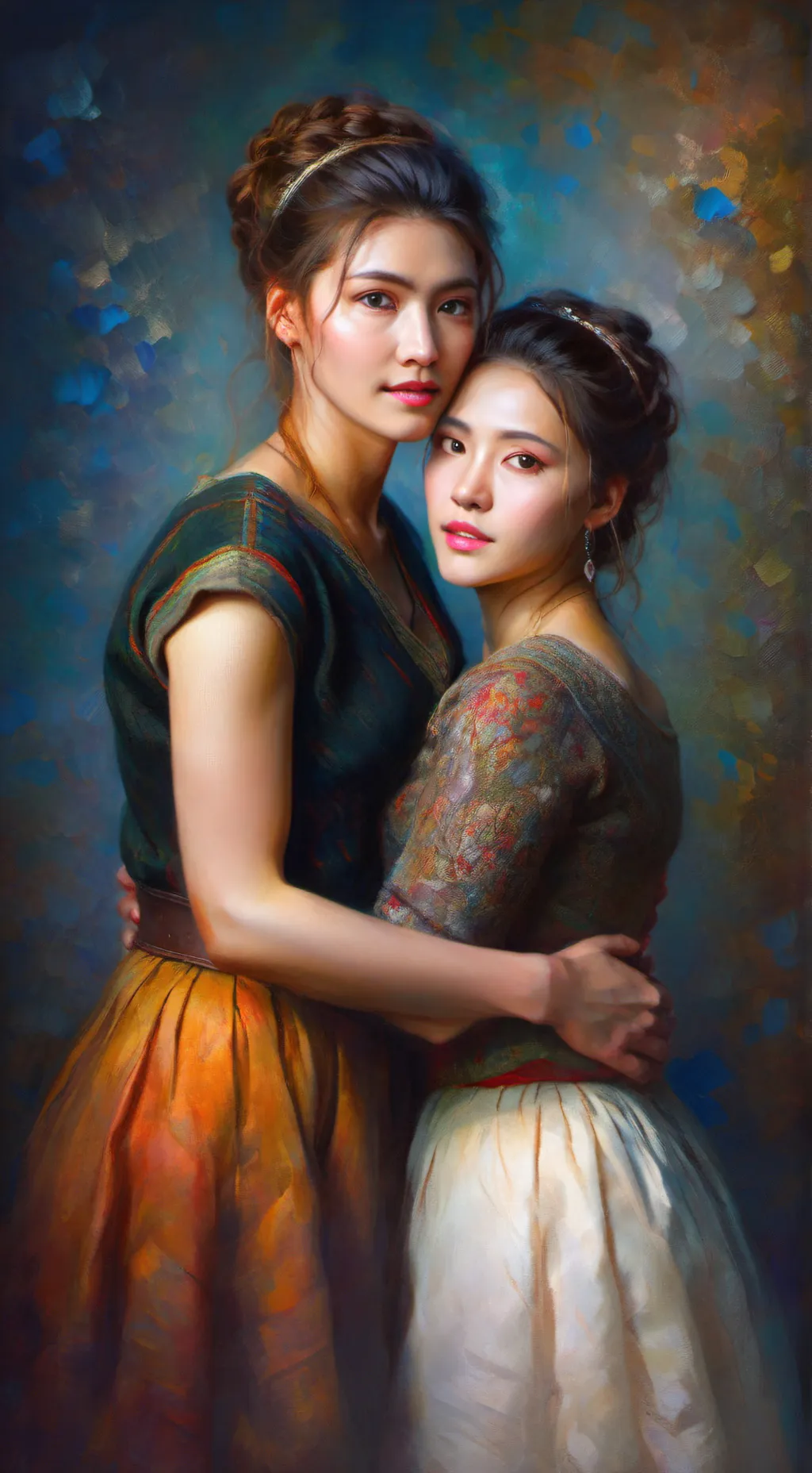 ai character: Katrina x Janet background