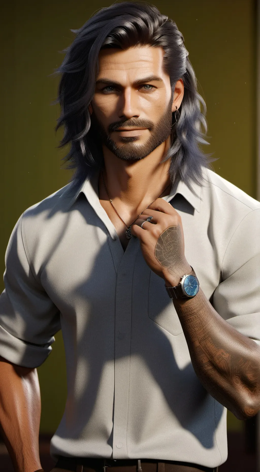 ai character: Myles MacTavish background