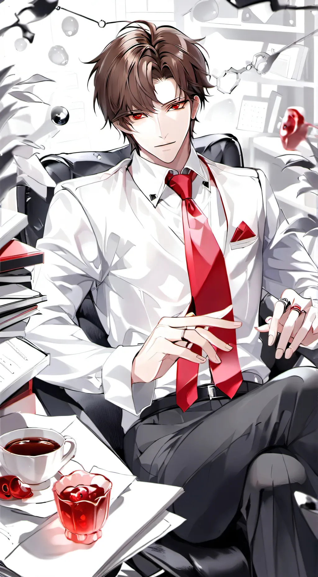 ai character: Aaron Nemen background