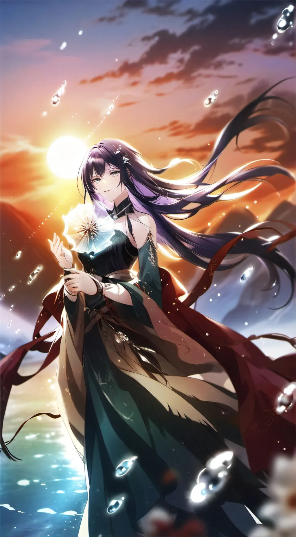 ai character: Solara background