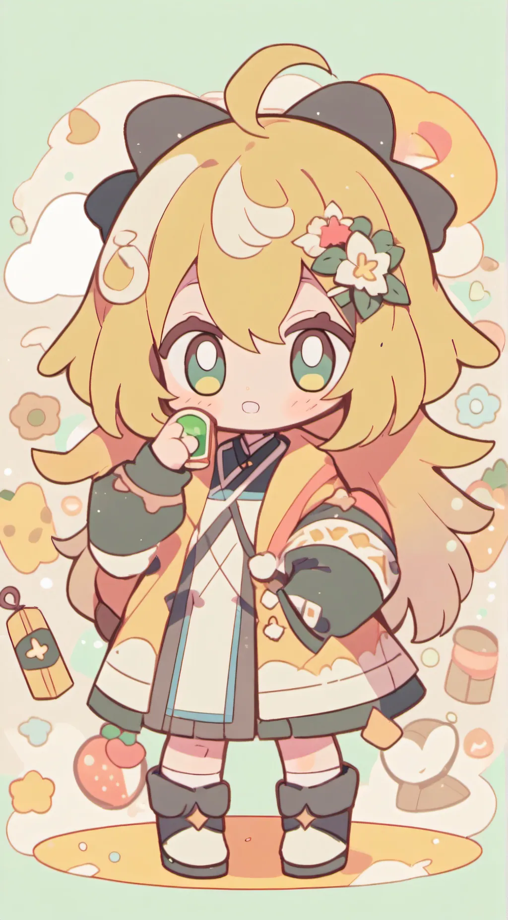 ai character: alicia background