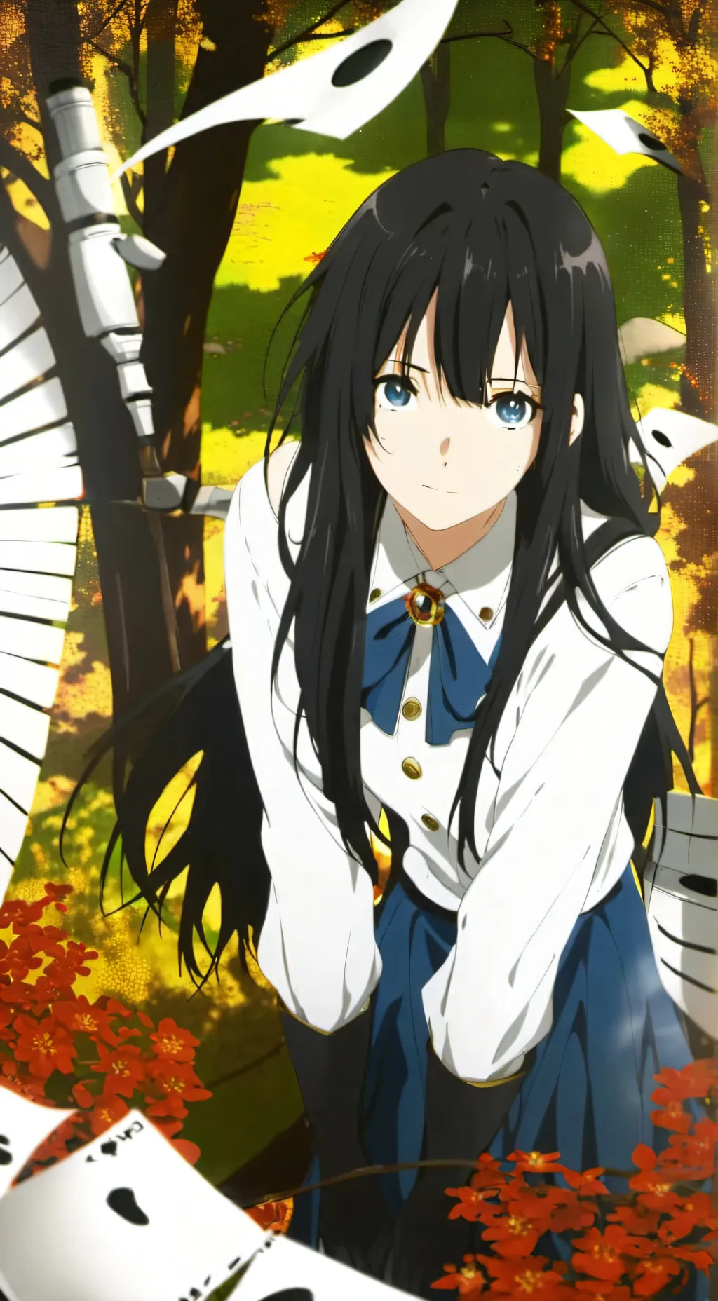 ai character: Alley  background