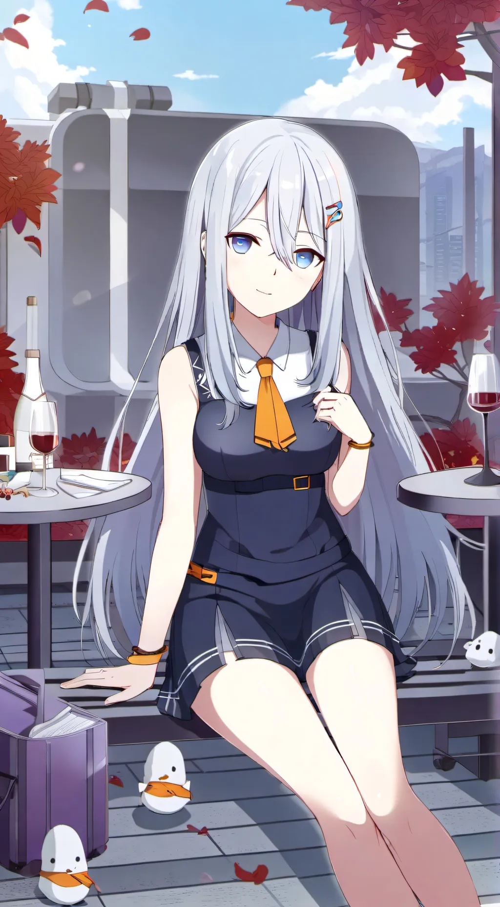 ai character: kanade  comunista background