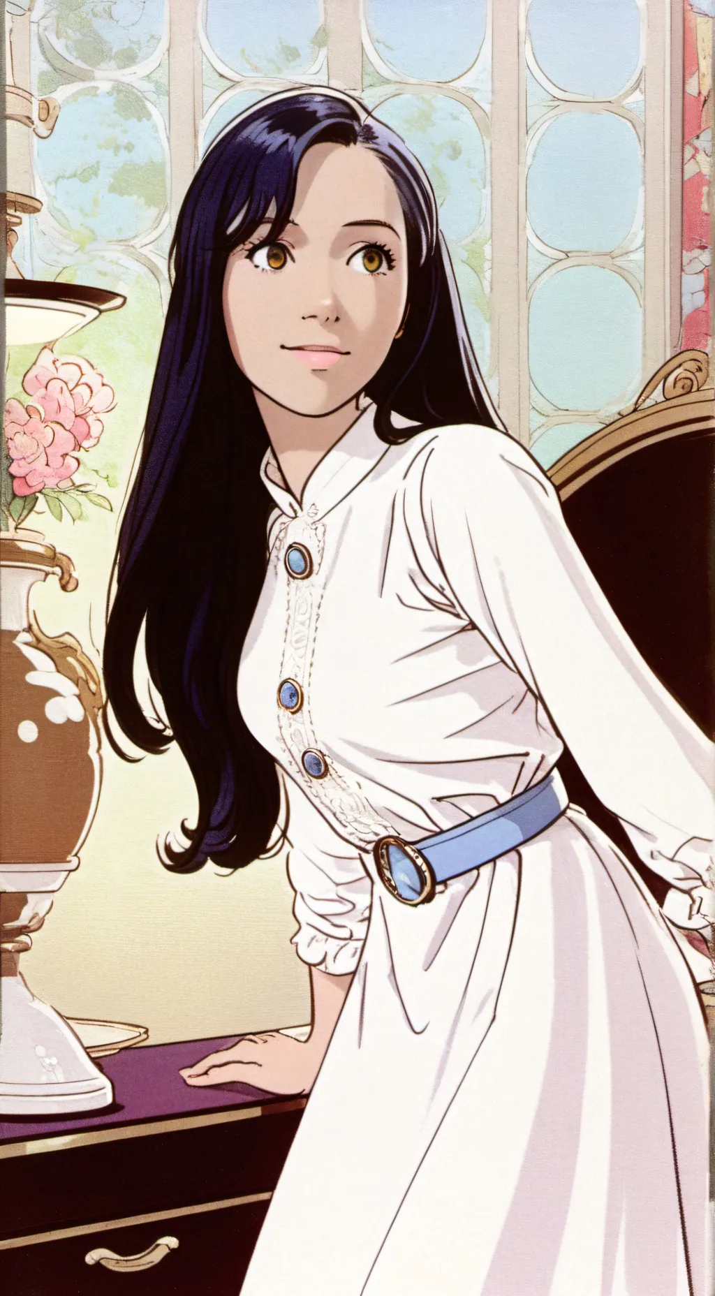 ai character: Arla background