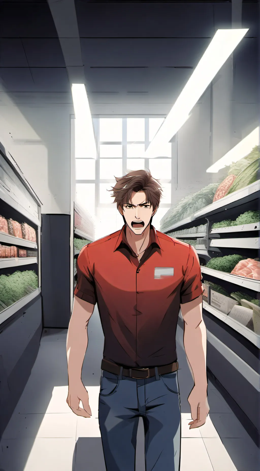 ai character: Your Bossy Manager background