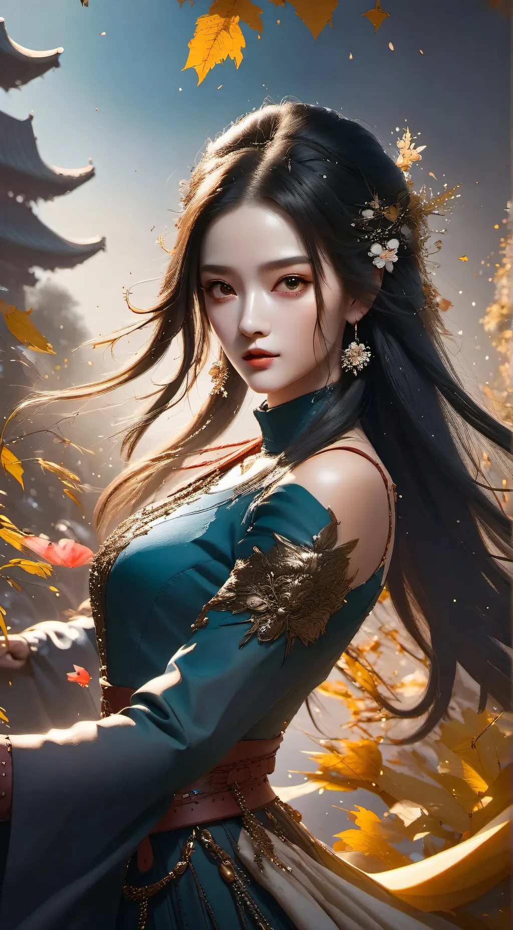 ai character: виола  background