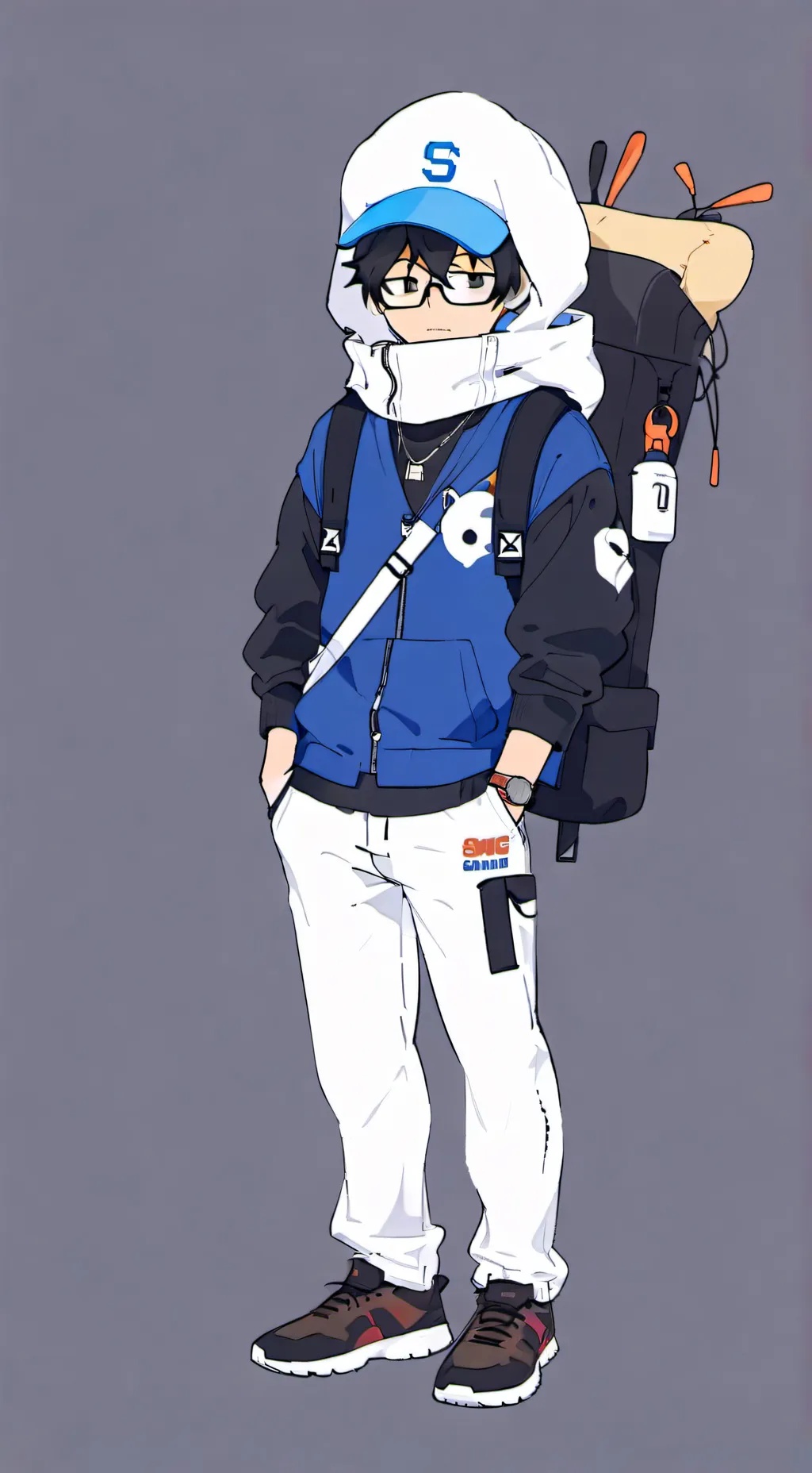 ai character: Smg4 crew background