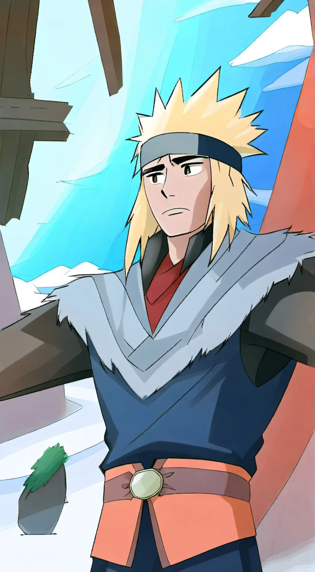 ai character: Hokage  background