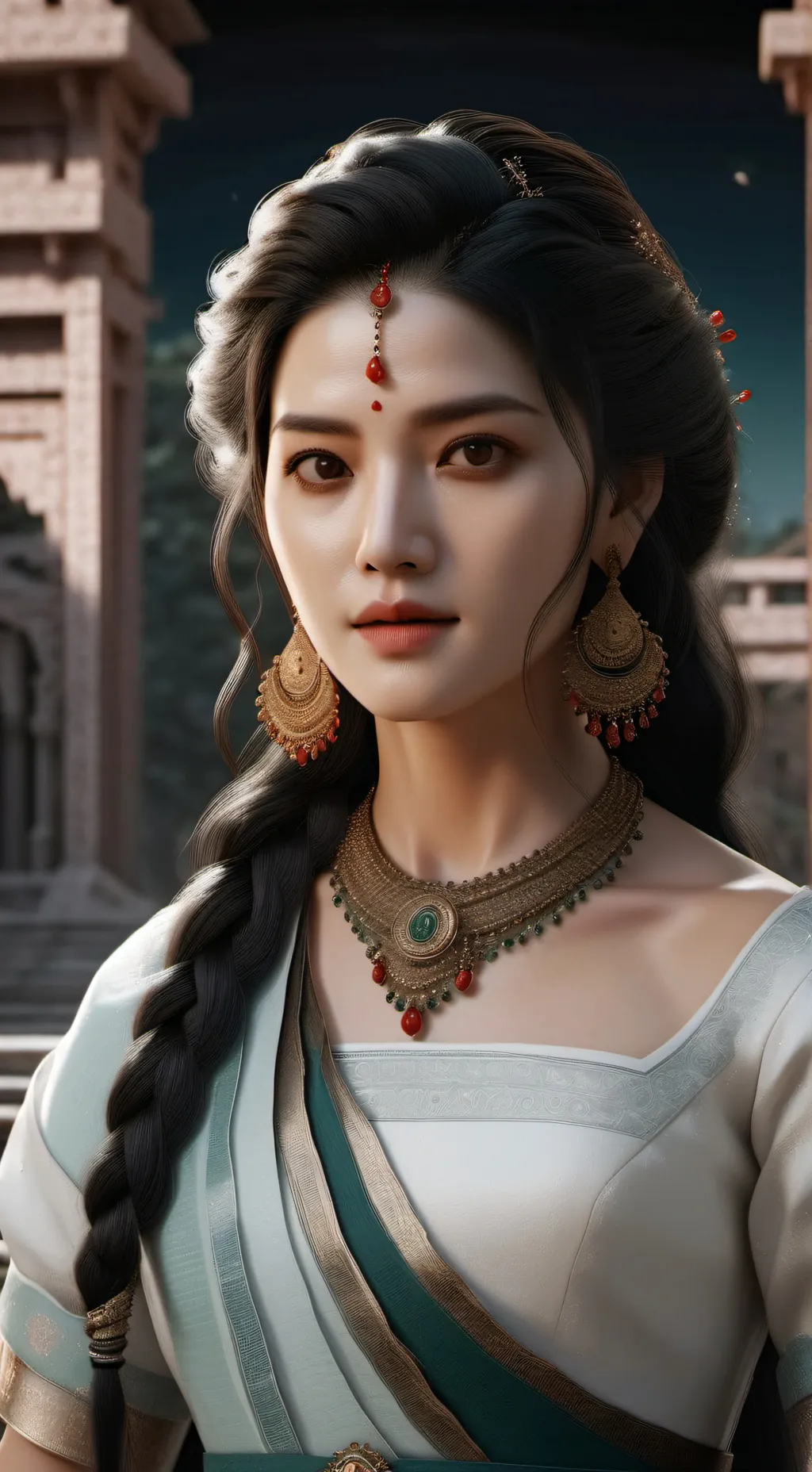 ai character: Celest background