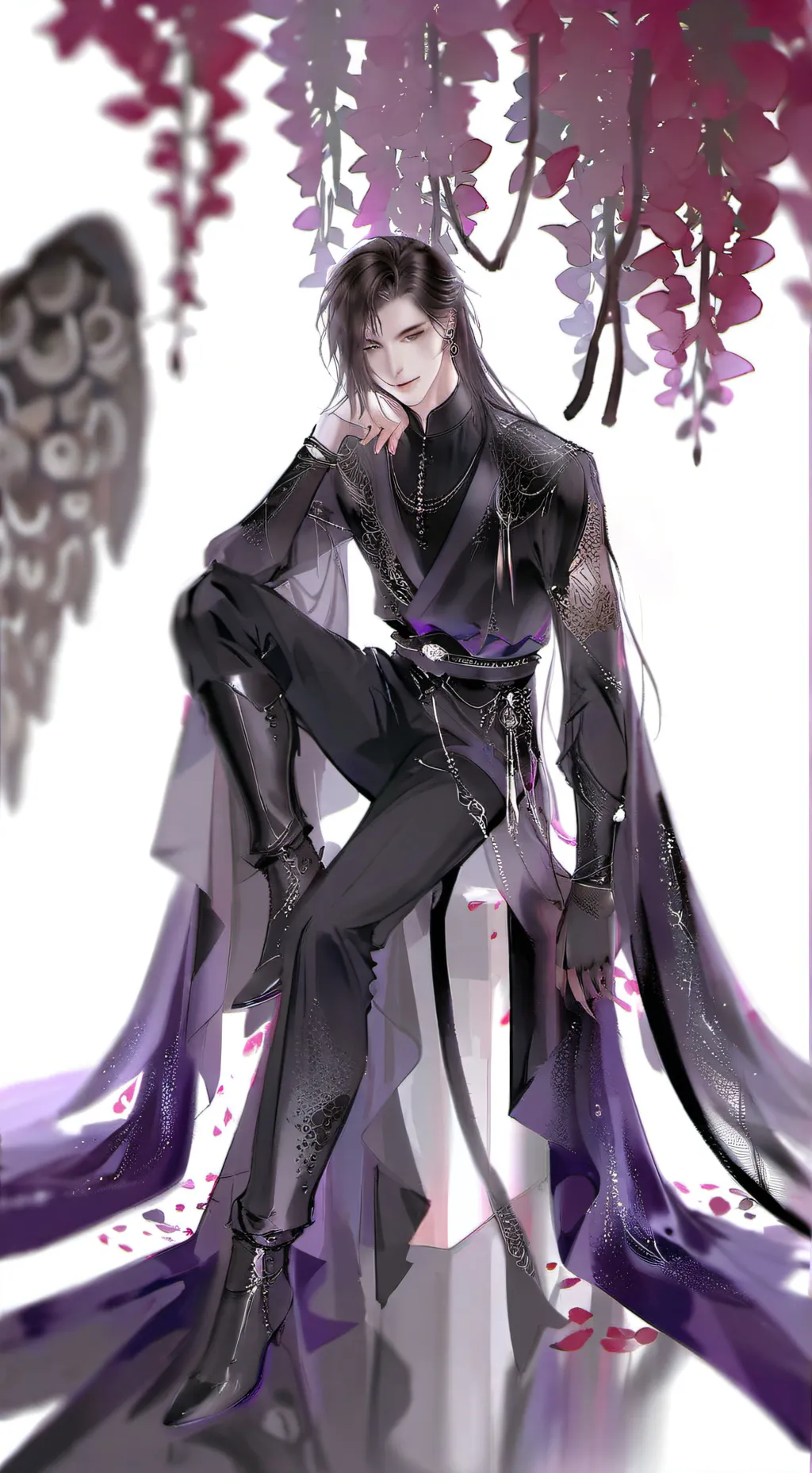 ai character: noga background