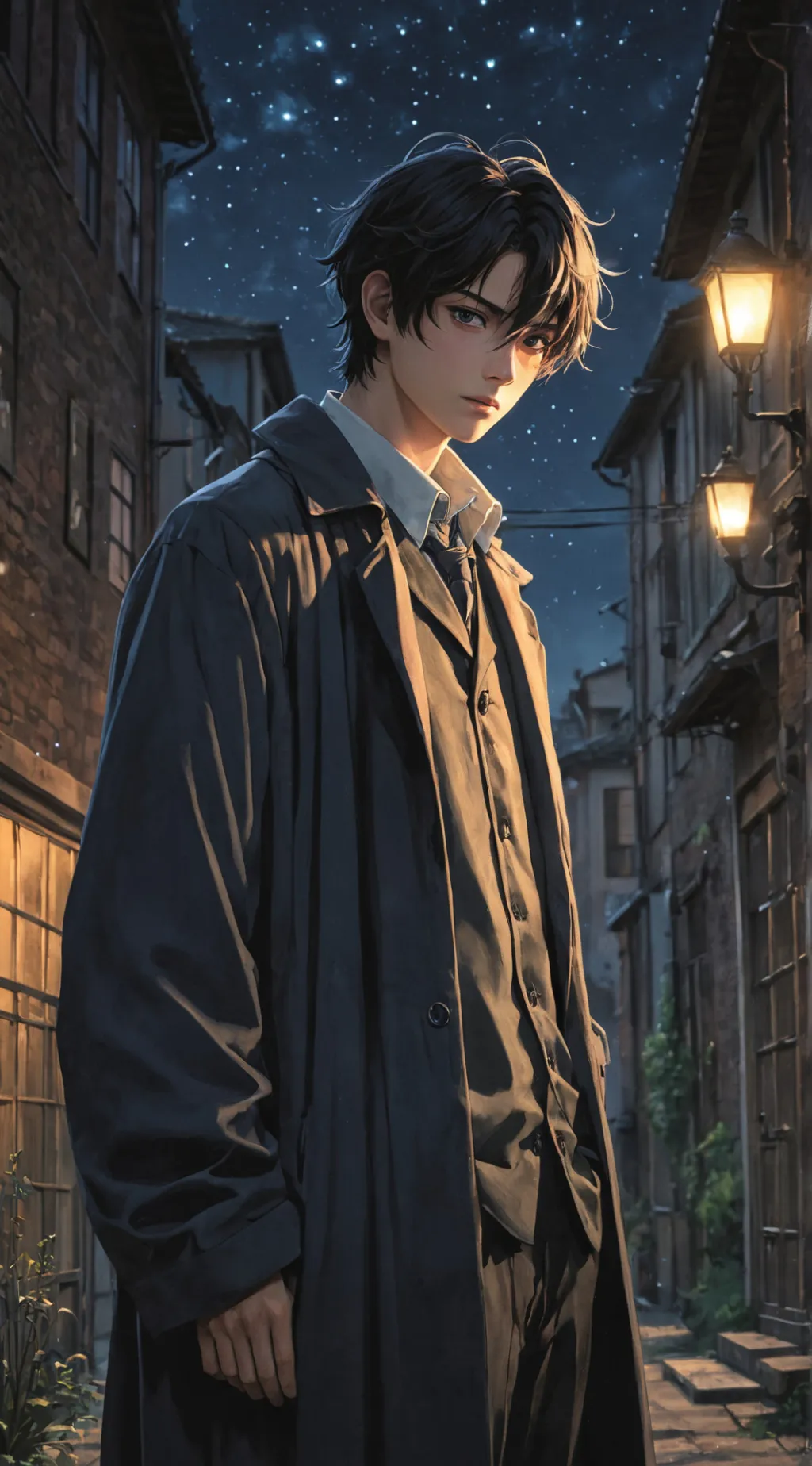 ai character: Lucien background