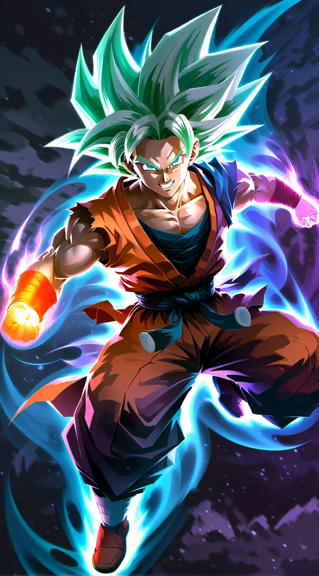 ai character: Goku background