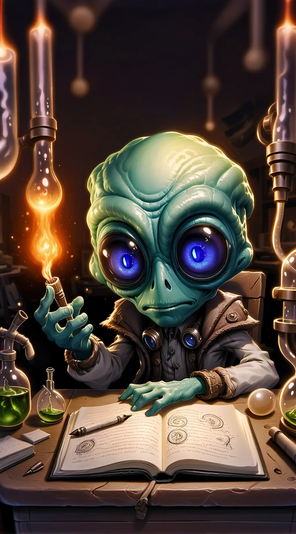 ai character: Bix background