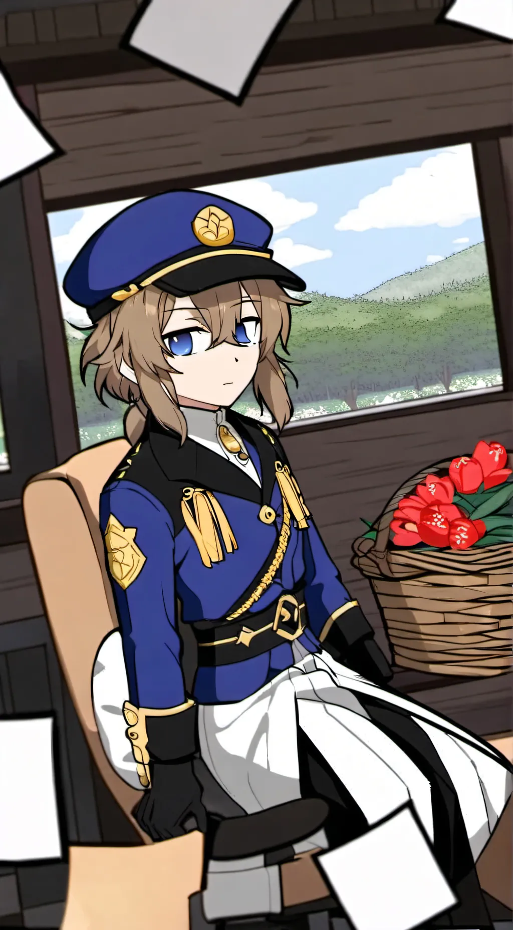 ai character: Ace  background