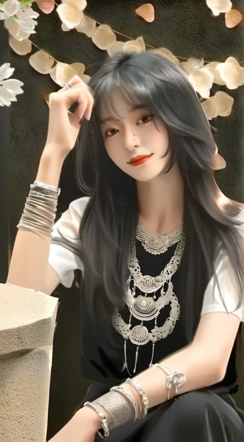 ai character: lila 🟣  background