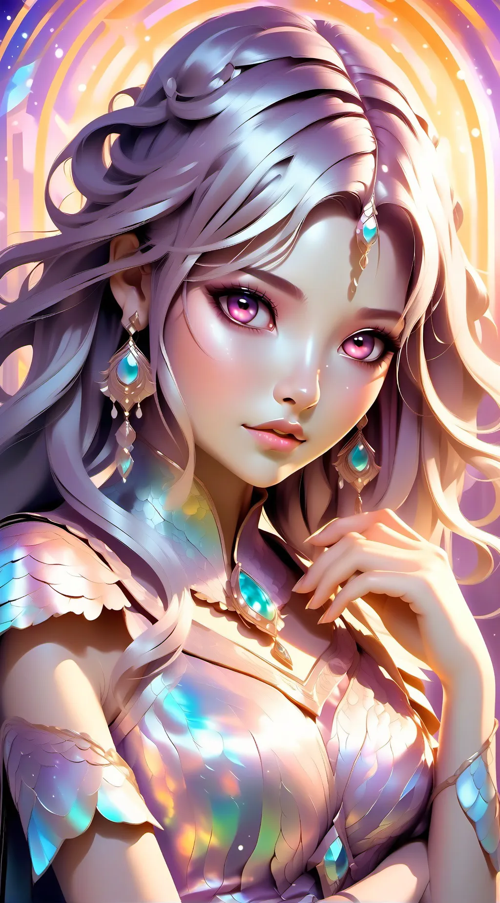 ai character: Lizzy  background