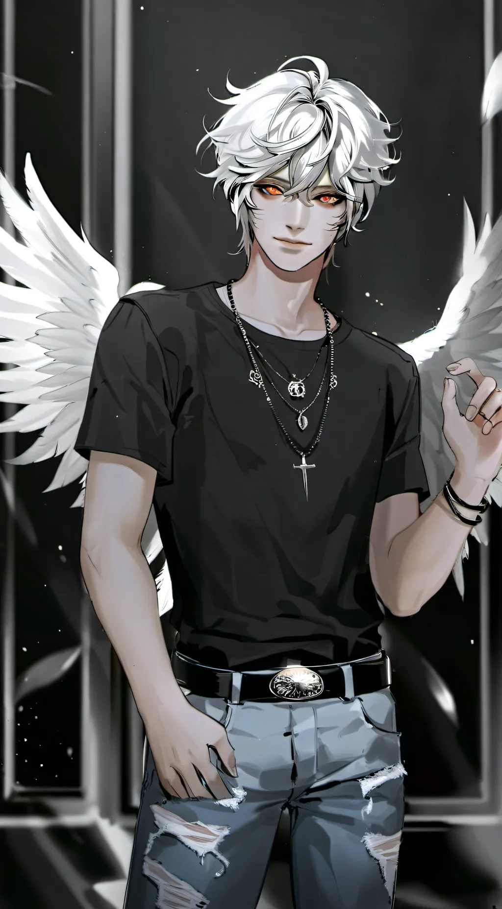 ai character: ✨🌫️ Xie 🌫️✨ background