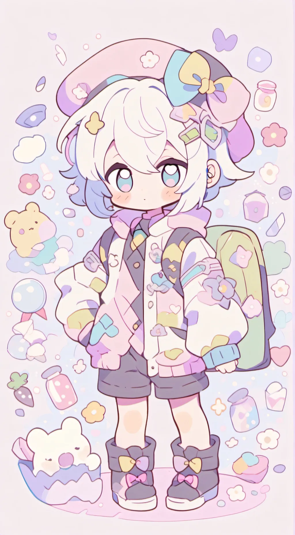 ai character: rosa background