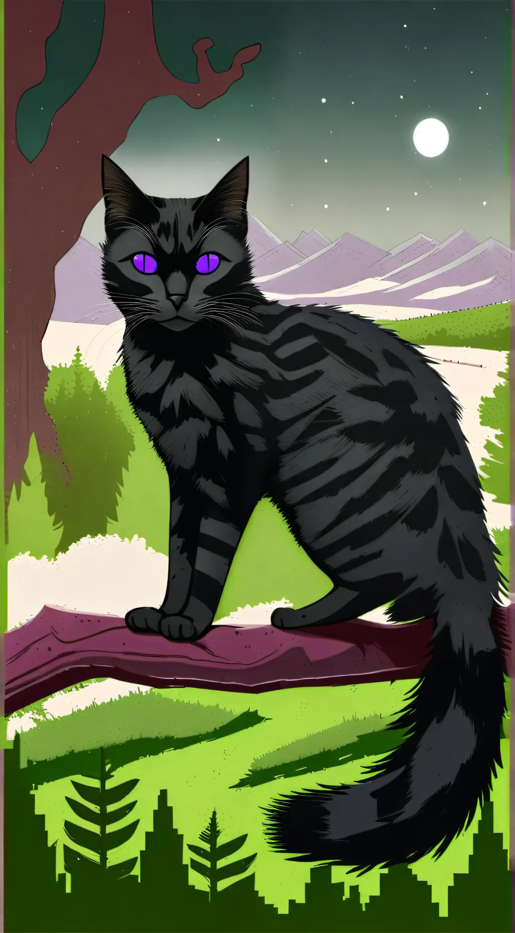 ai character: Pantherstar background