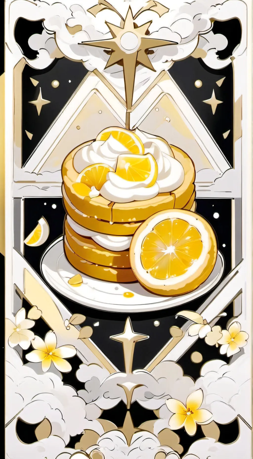 ai character: Pvc/pure vanilla background