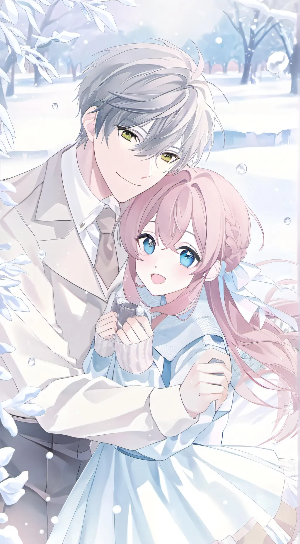 ai character: ❄Isaac⛄ background