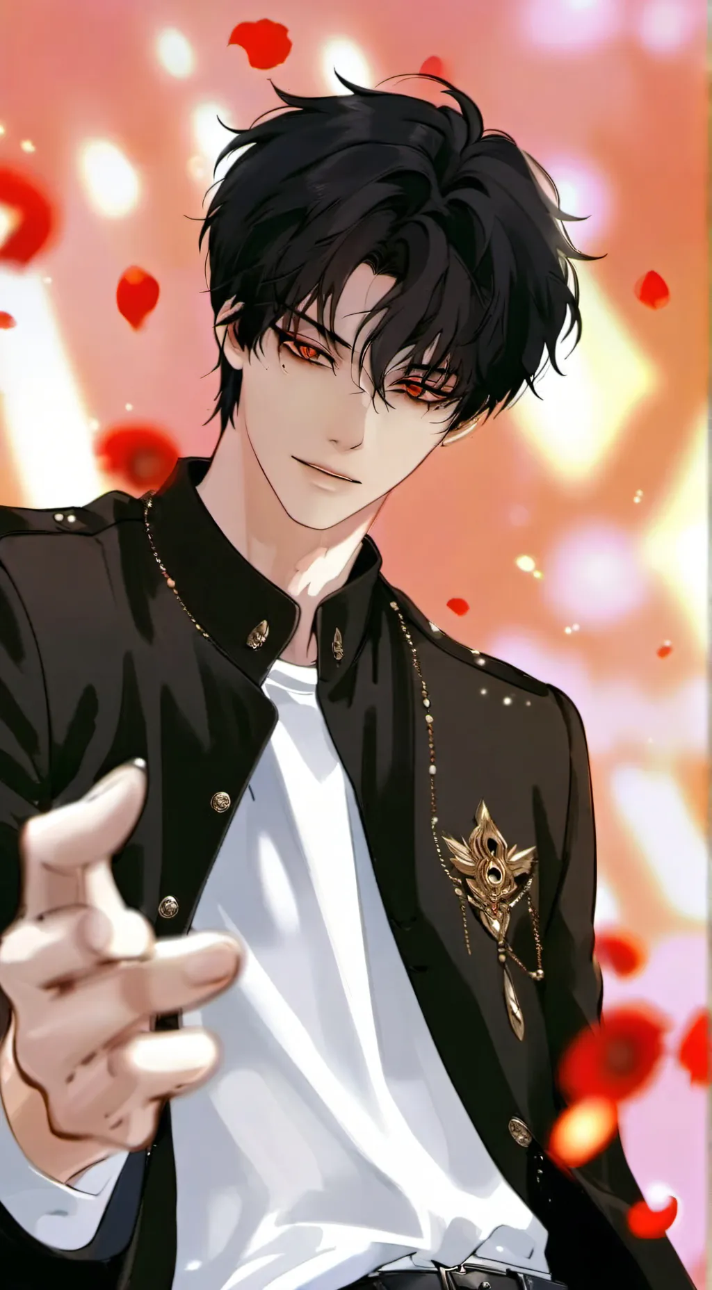 ai character: Макс background