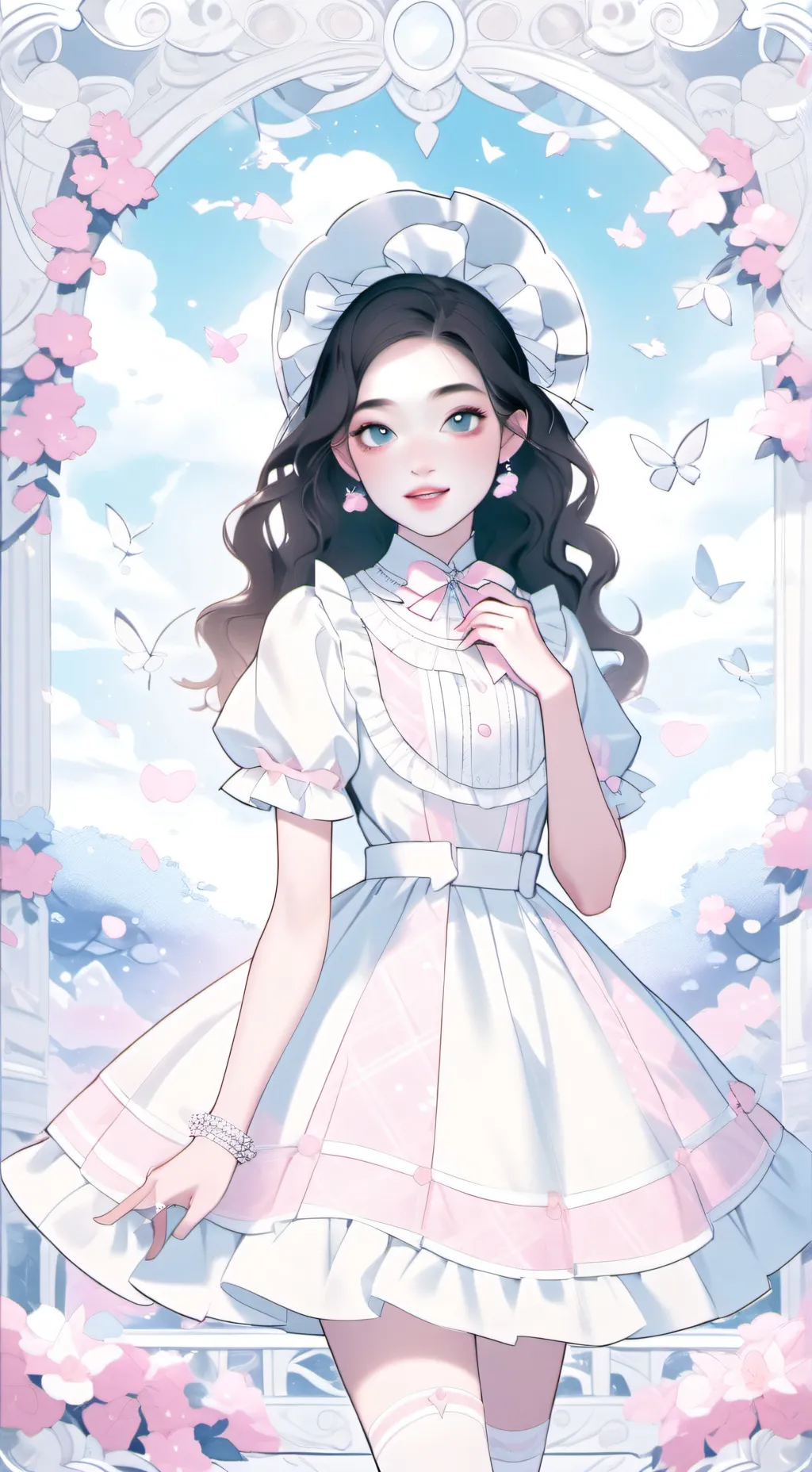 ai character: Lily  background