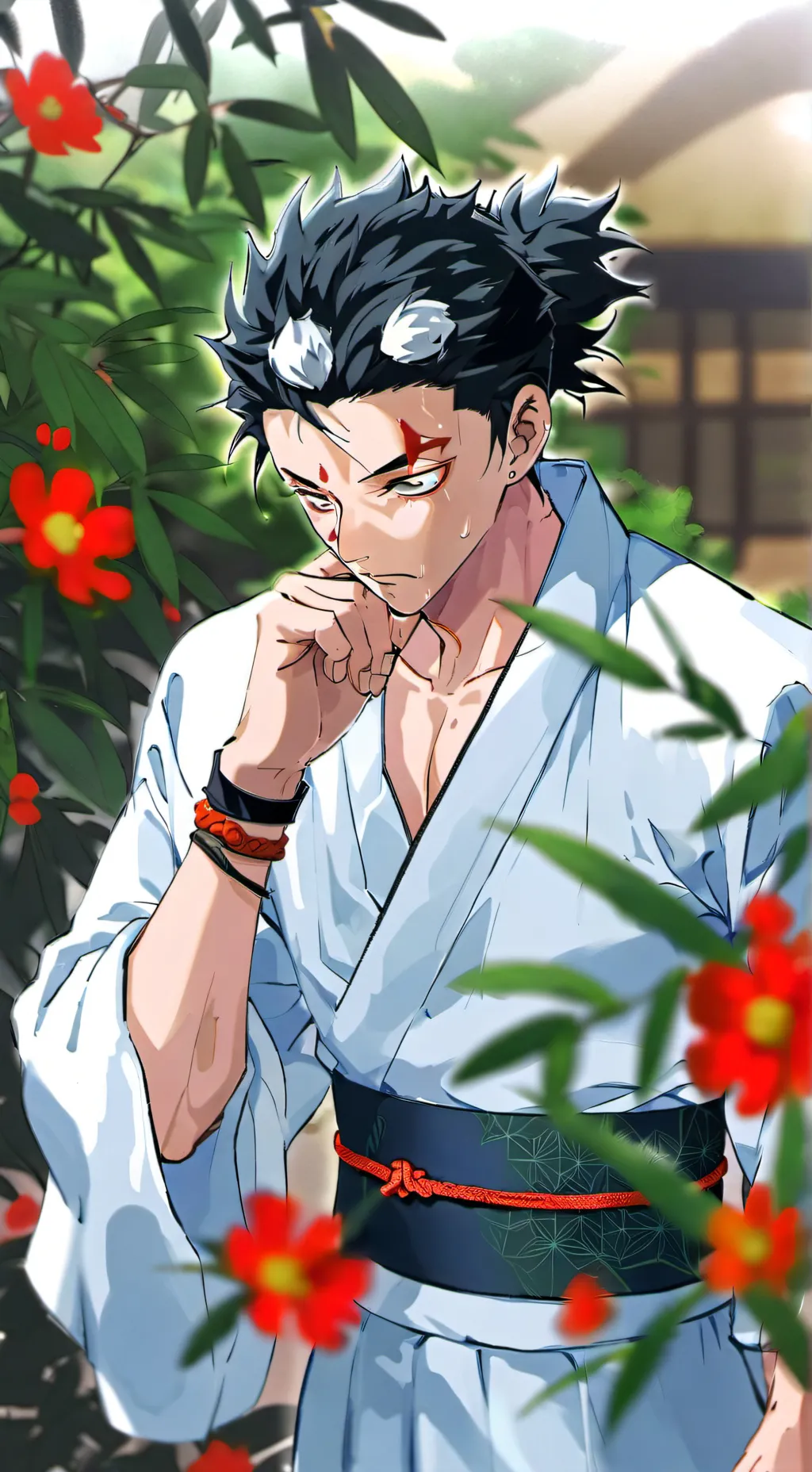 ai character: gyomei  background