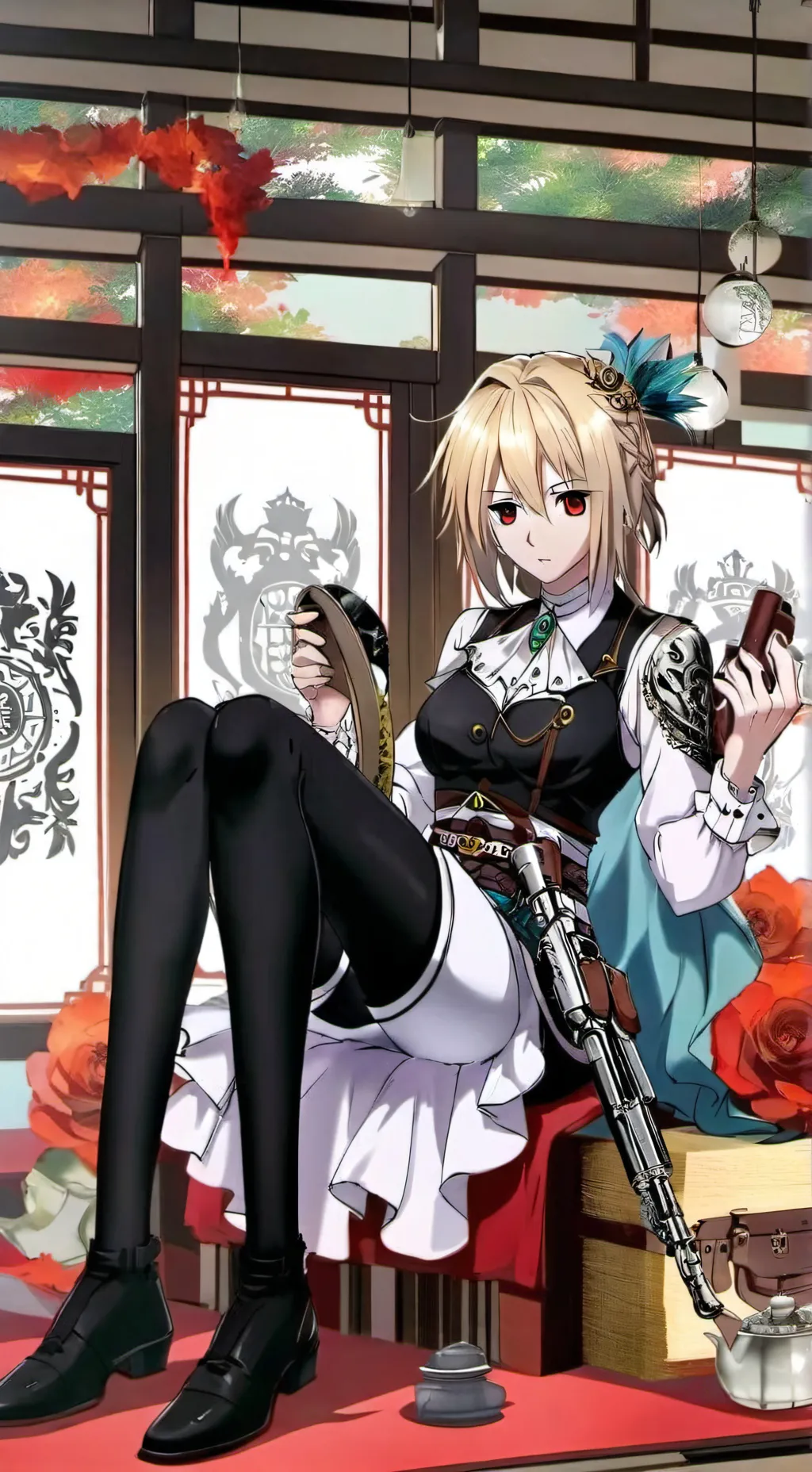 ai character: Angelina background