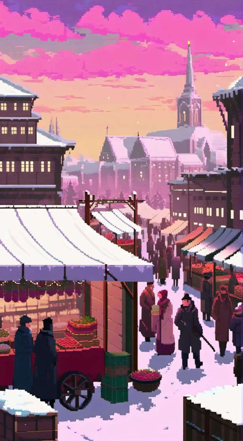 ai character: snezhnayah trip! background