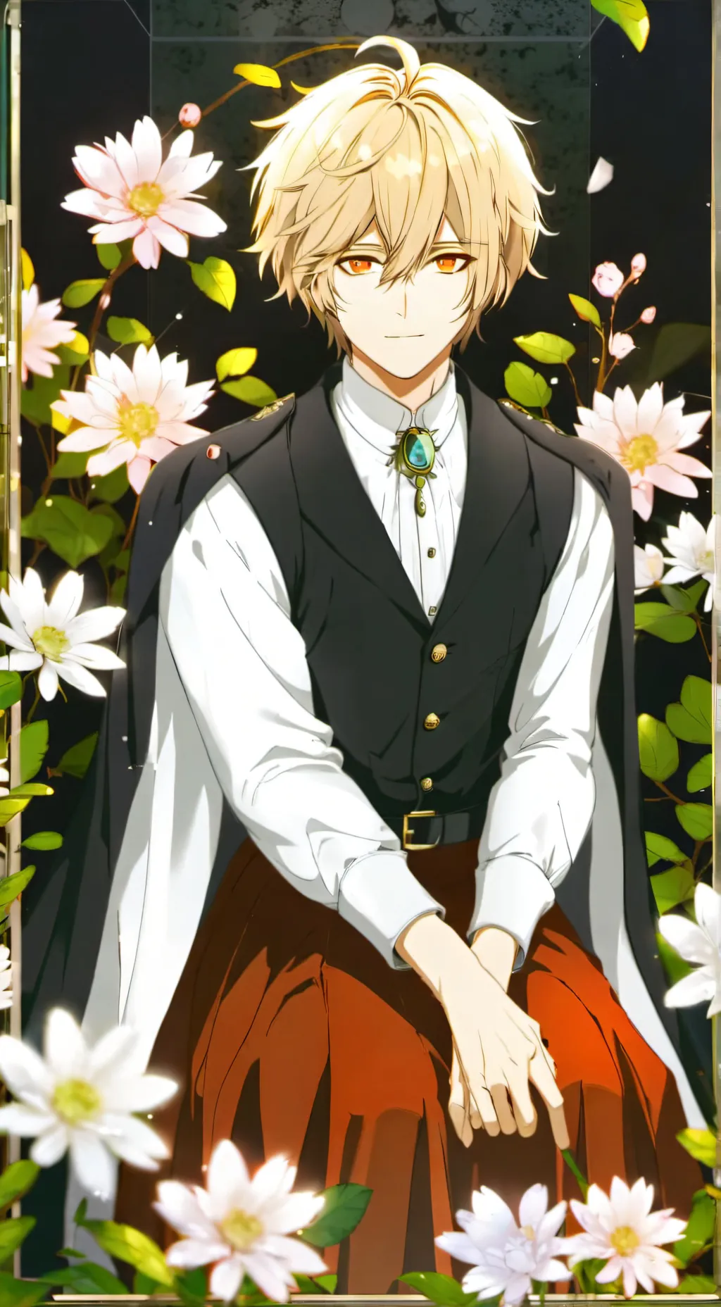 ai character: tu guarda espalda background