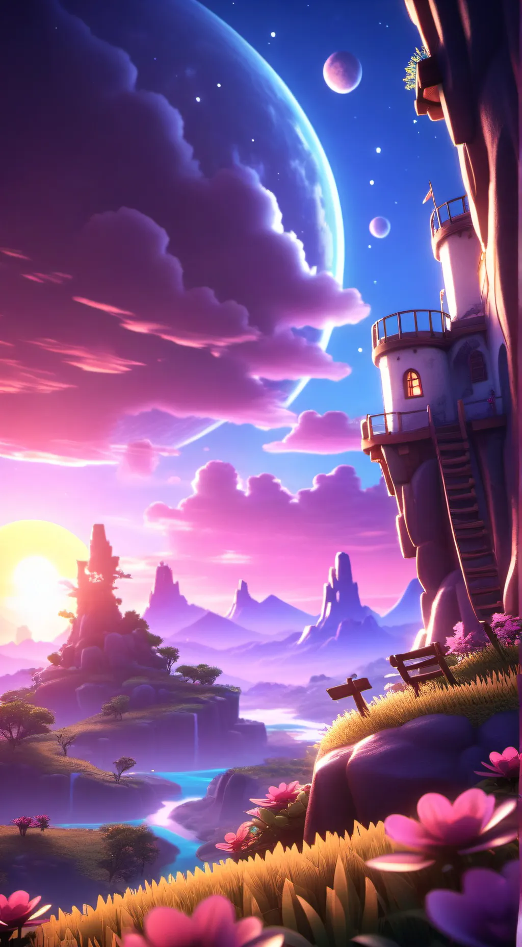 ai character: Murder drones background