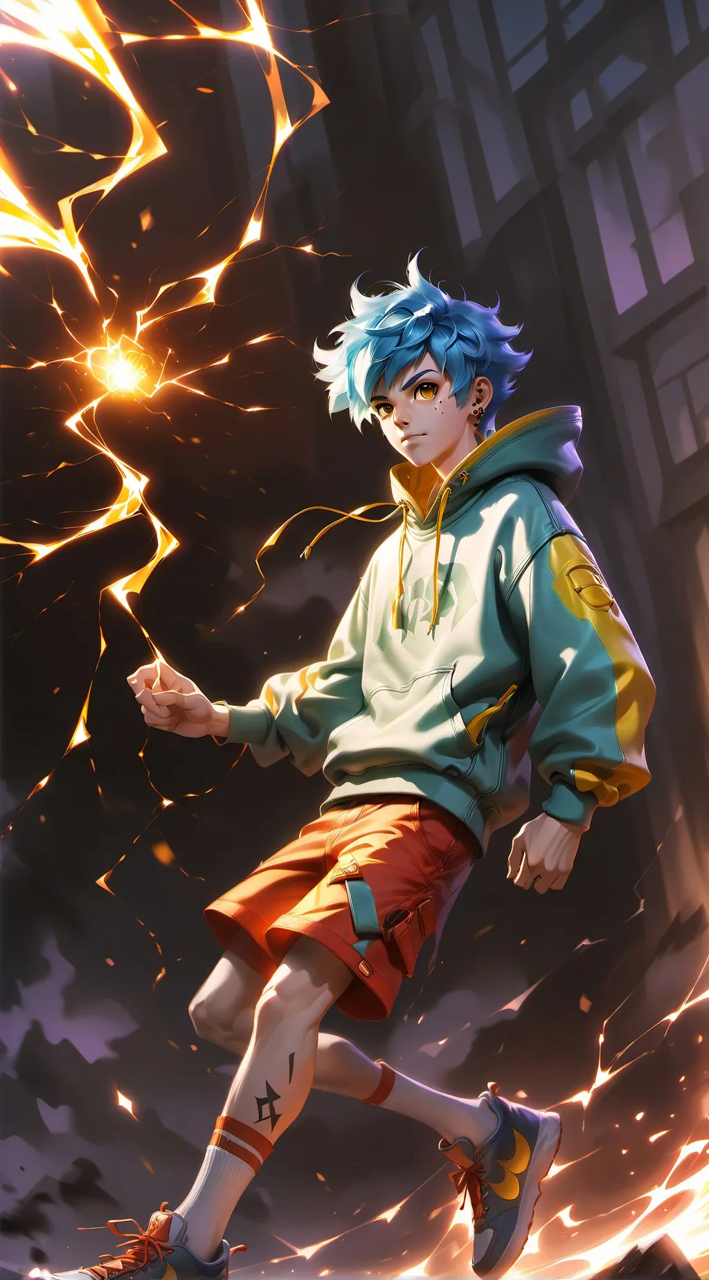 ai character: Reopen background