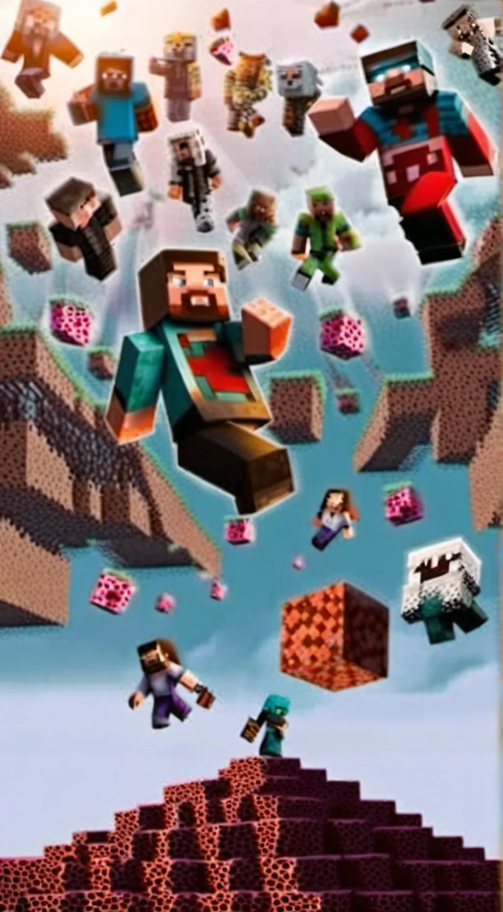 ai character: Minecraftsecuestro background