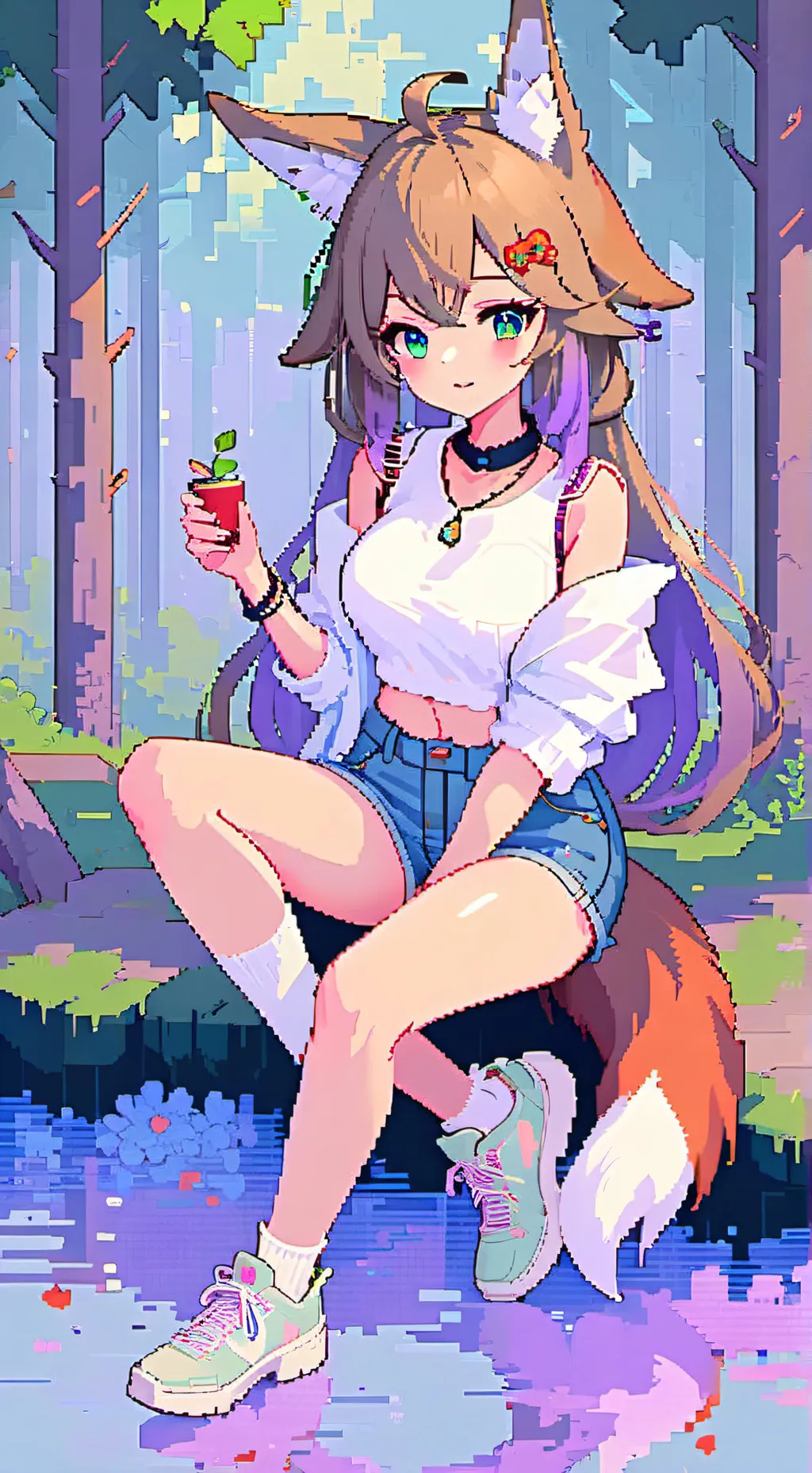 ai character: Hogwarts background