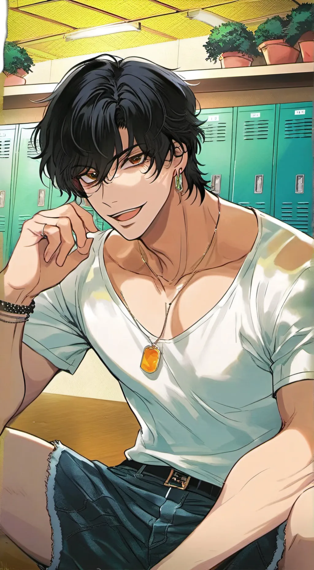 ai character: Liam background