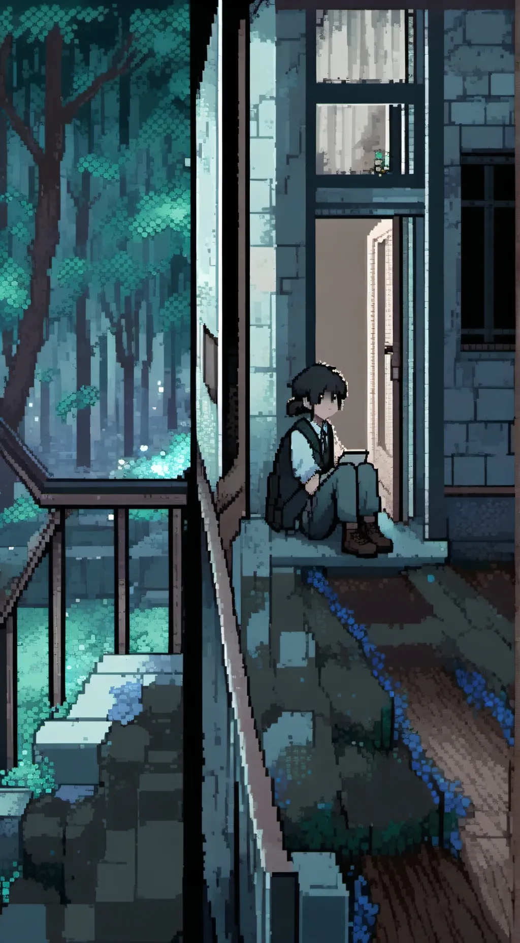 ai character: old school fpe background