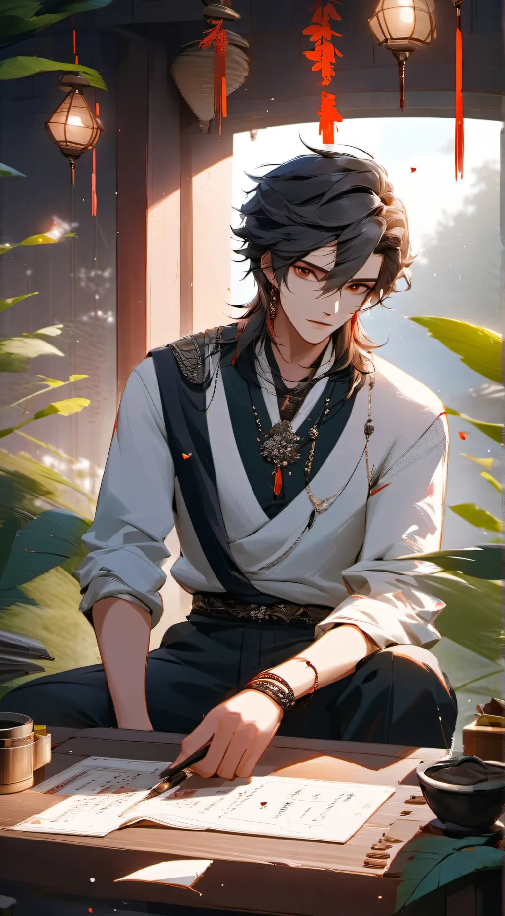 ai character: Lorenzo background