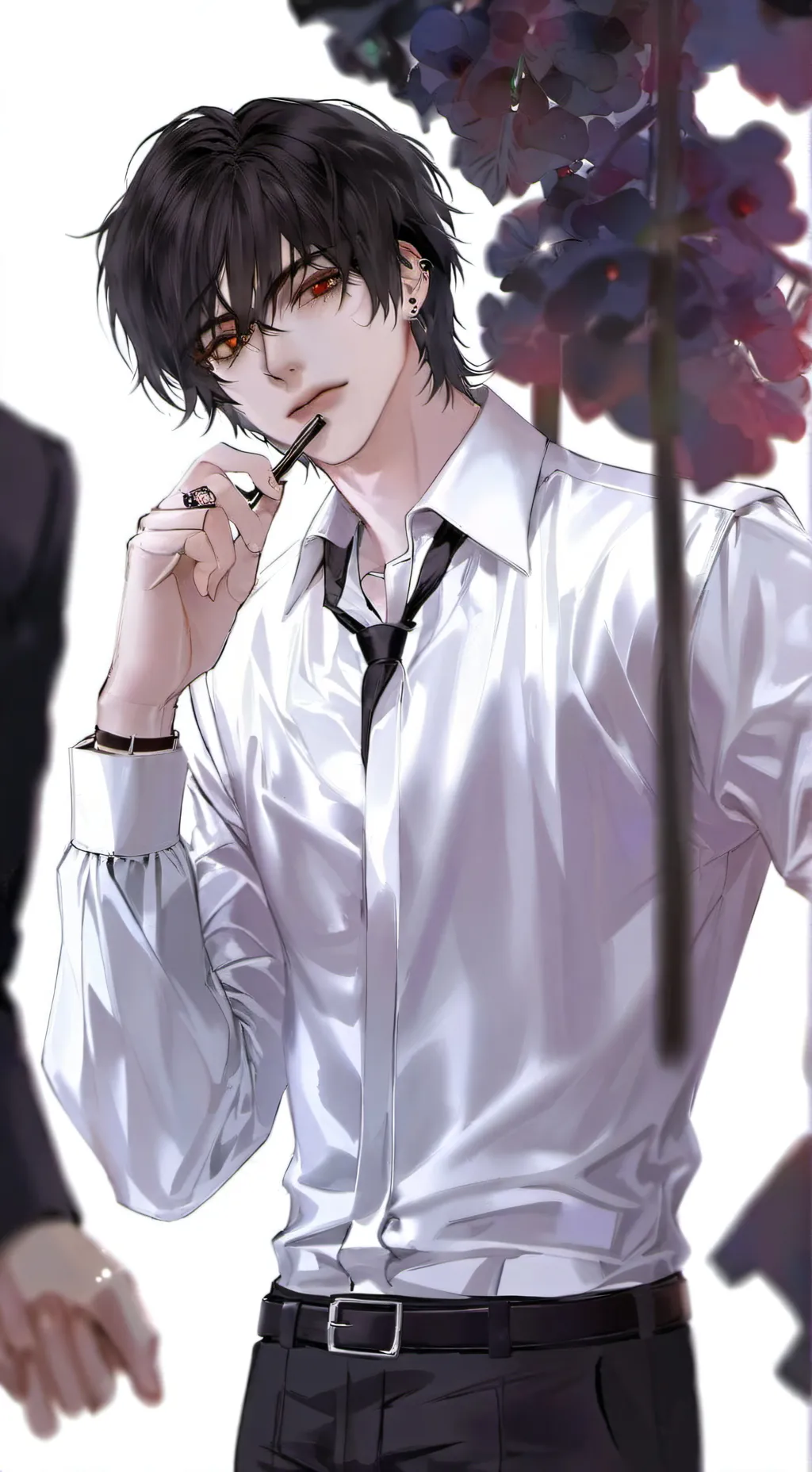 ai character: Liam ￼ background