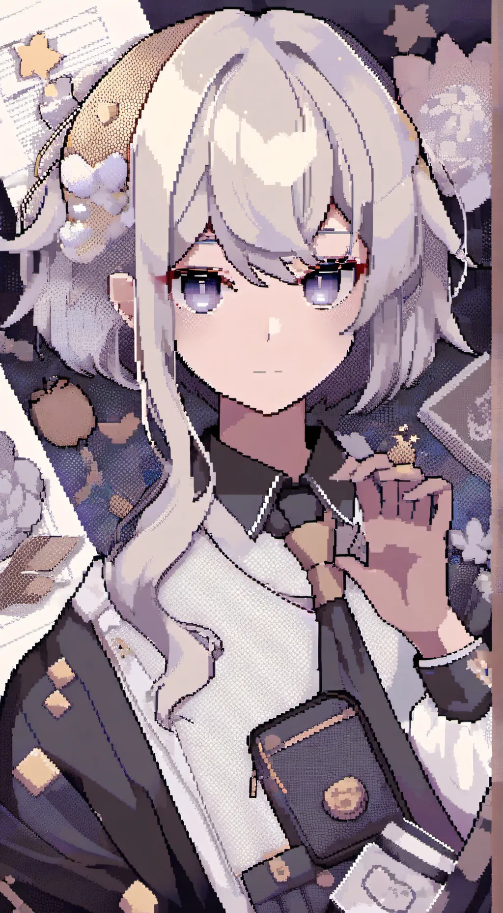 ai character: ~~ ✨ // — MS background