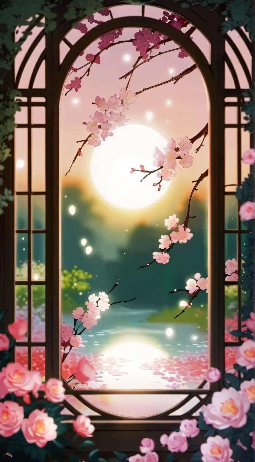 ai character: dw x forsaken!!!  background