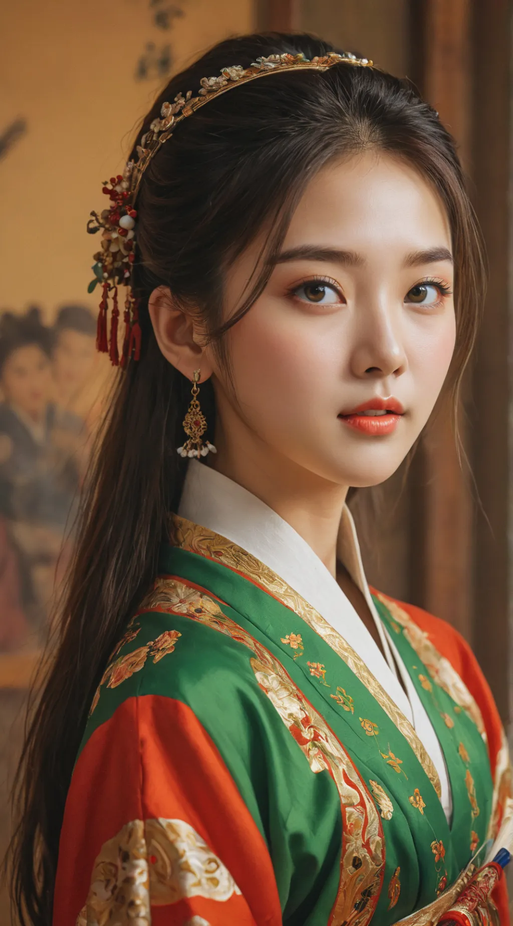 ai character: Ji-Hae background